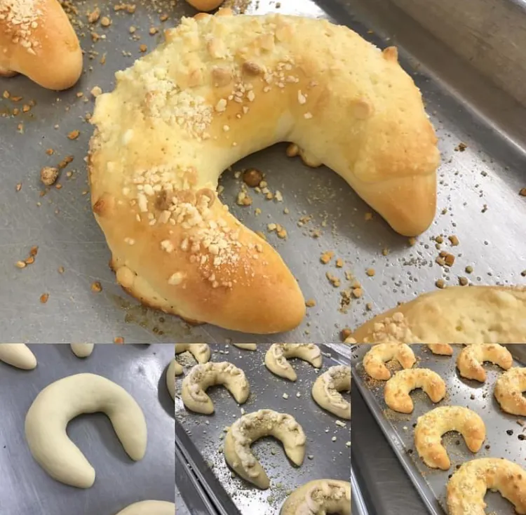 明日のパン💦
「栗粉の🌰クレセント」
甘さ控えめの マロンクリーム|ばくあんしゃさん