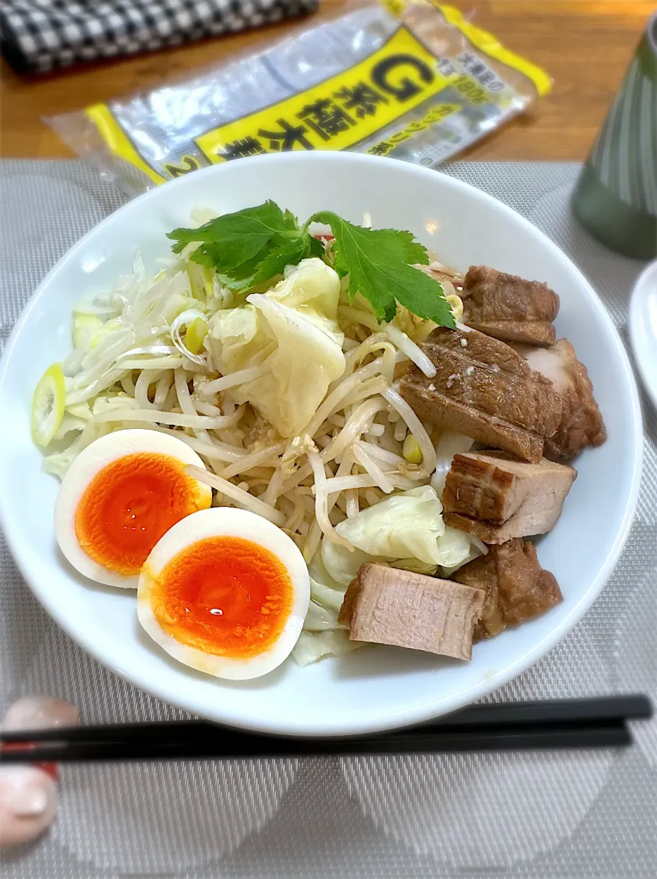 Snapdishの料理写真:お家でG系ラーメン♪|morimi32さん