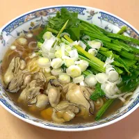 Snapdishの料理写真:広島県産牡蠣だし醤油ラーメン|マハロ菊池さん