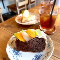 Snapdishの料理写真:秋のフルーツシフォンケーキ