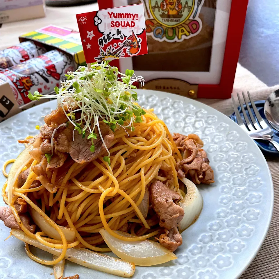 Yummy！パスタ〜焼肉🥰|まぁちゃんさん