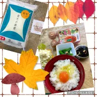 Snapdishの料理写真:卵かけご飯　青天の霹靂米|Miyukiさん