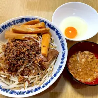 Snapdishの料理写真:〜歴史を刻め　冷凍汁なしラーメン〜|yuuさん