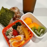 Snapdishの料理写真:旦那朝弁当|ルルさん