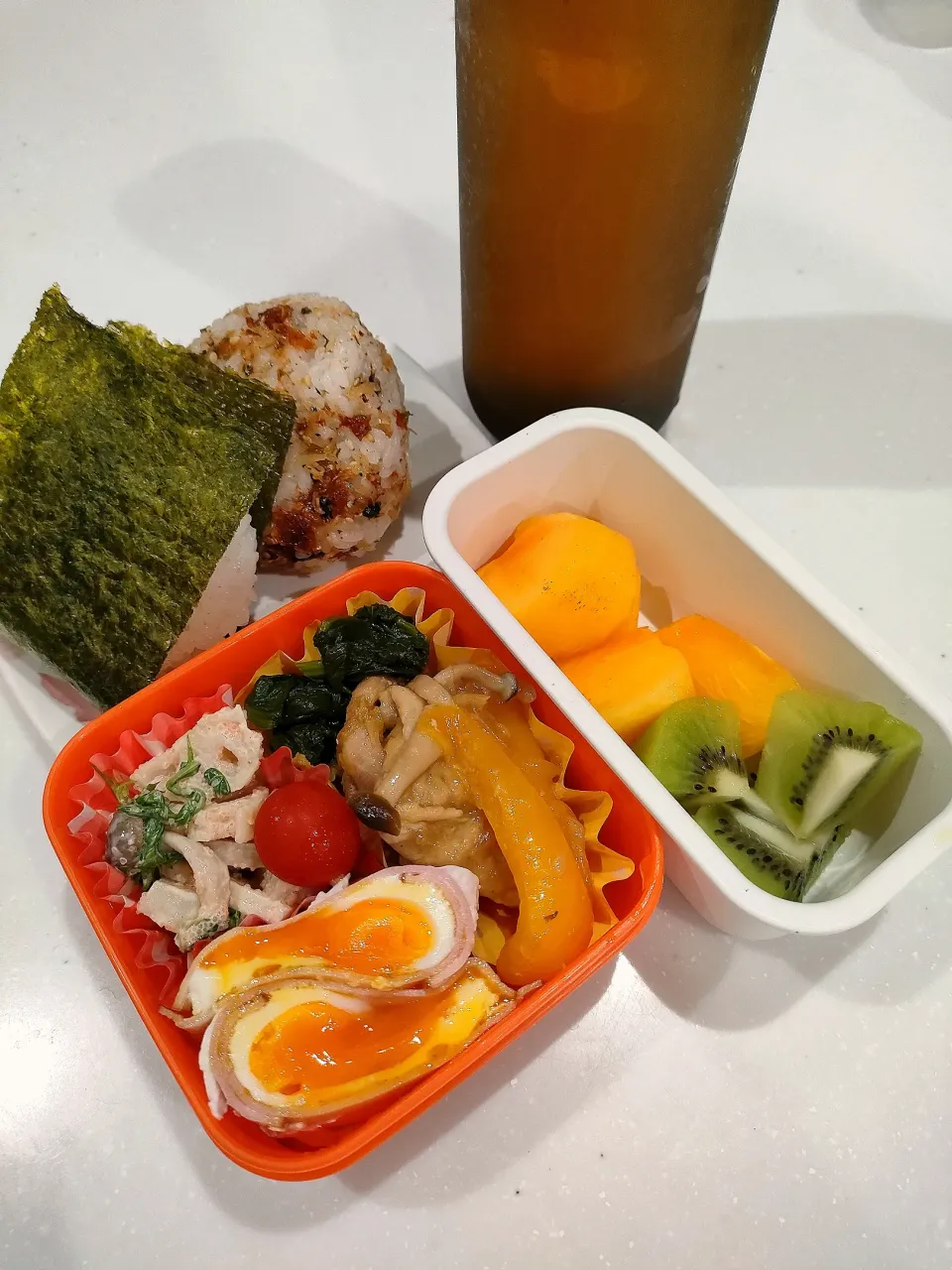 Snapdishの料理写真:旦那朝弁当|ルルさん