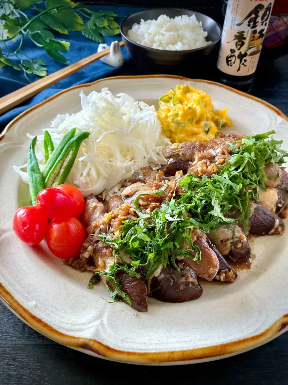 なすno肉巻き〜鎮江香酢だれ〜|スイーツポテトさん