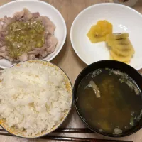 Snapdishの料理写真:豚バラネギだれ|いおさん