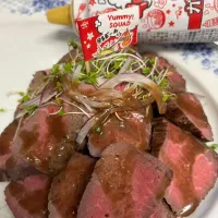 Snapdishの料理写真:ロービーにyummyﾋﾞｰﾑ(σ ᐛ )σ············|akkiyさん