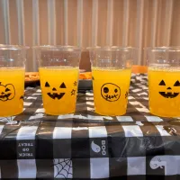 Snapdishの料理写真:ハロウィン🎃オレンジジュース|cocomikaさん