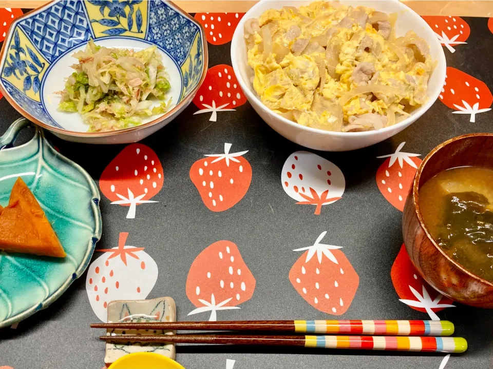 親子丼|あめふくらさん