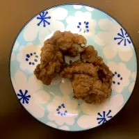 Snapdishの料理写真:オリジン 若鶏の唐揚げ(サワークリームオニオン味）|ばーさんさん