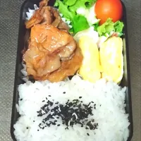 Snapdishの料理写真:豚生姜焼き弁当|黒川克博さん