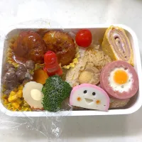 Snapdishの料理写真:2024年11月5日　オレ弁当🍙|クッキングおやぢさん