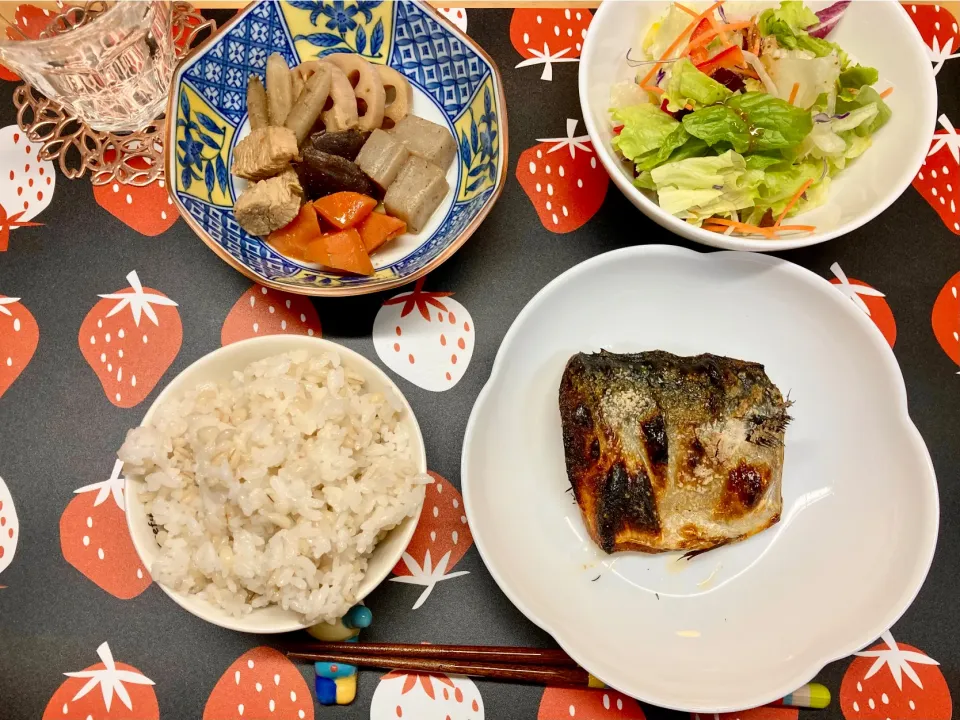 サバ定食|あめふくらさん