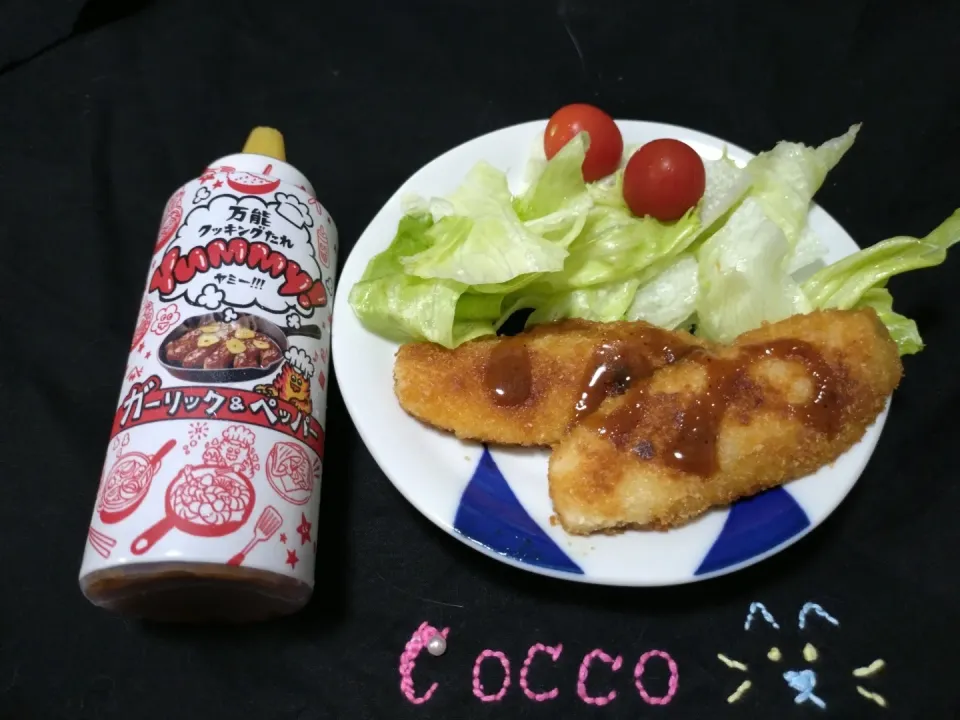 Yummyも使った秋鮭のタレかけフライ✨|cocco+さん