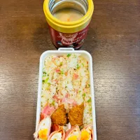 Snapdishの料理写真:炒飯弁当|ちはるさん