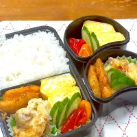 Snapdishの料理写真:グラタン弁当|アッキーさん