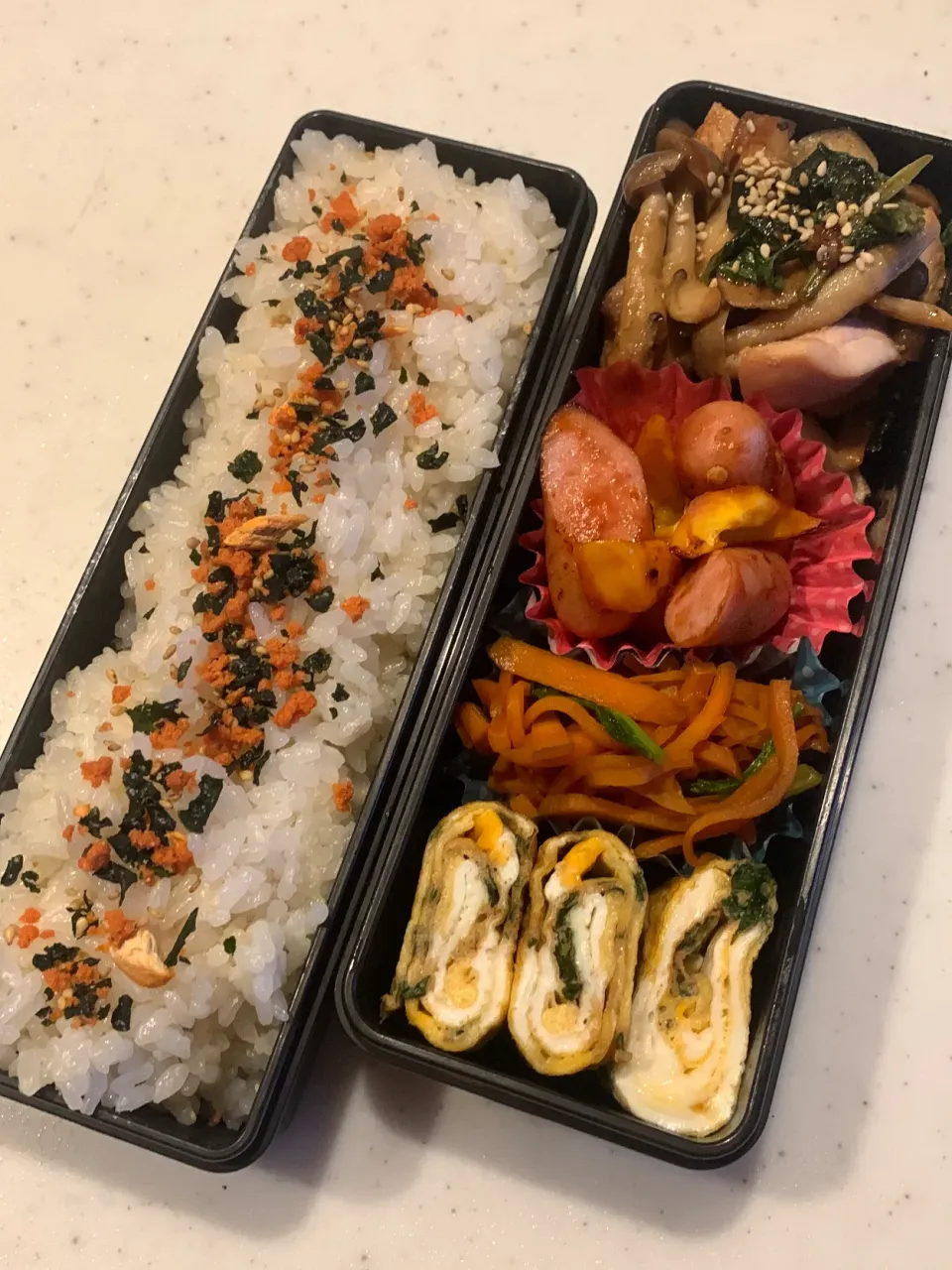 Snapdishの料理写真:11/5 高校生息子のお弁当|ちととんさん