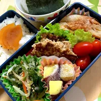 Snapdishの料理写真:お弁当182個目|ヘパリン2.5さん