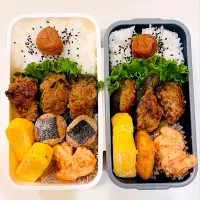 Snapdishの料理写真:11/5 ピーマン肉詰め弁当| なおちゃんさん