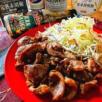 🇯🇲ビールがすすむ🍺ジャーク砂肝🇯🇲