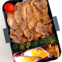 Snapdishの料理写真:焼肉丼弁当！|ikumonさん