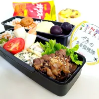 Snapdishの料理写真:🌏『世界の食卓探検隊』【お父たま弁当】