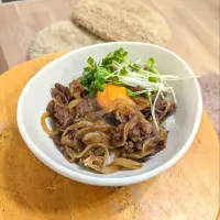 Snapdishの料理写真:Yummy！牛すき風ボウル