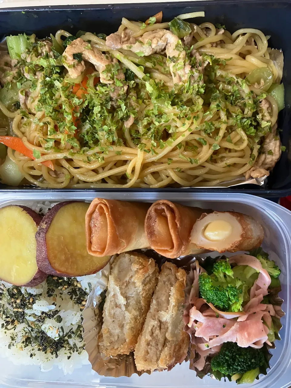 焼きそば弁当🍱|あーやーさん