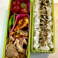 Snapdishの料理写真:男子大学生弁当| o-kazuさん