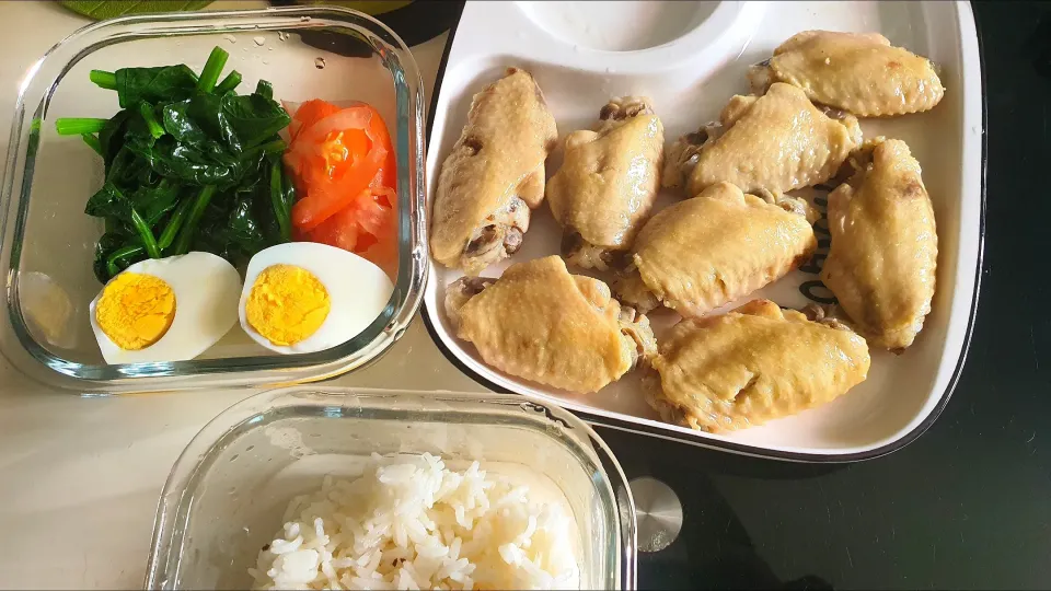 Steamed rice cooker chicken wings 😋|🌷lynnlicious🌷さん