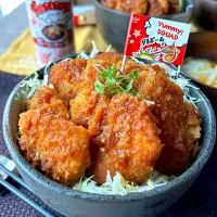 Snapdishの料理写真:【Yummy!SQUAD】Yummy! de ソースカツ丼