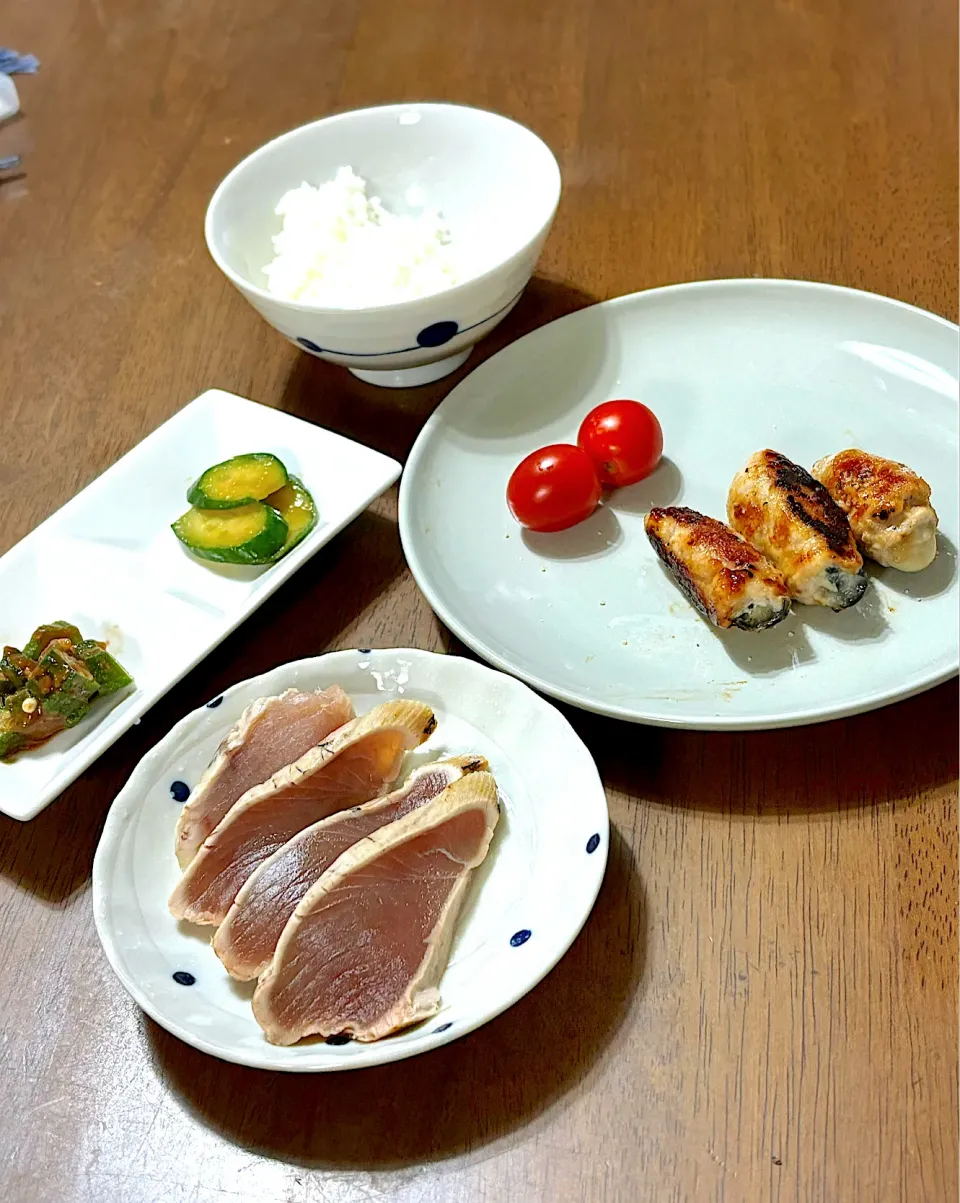 Snapdishの料理写真:お一人様晩ごはん|あっつさん