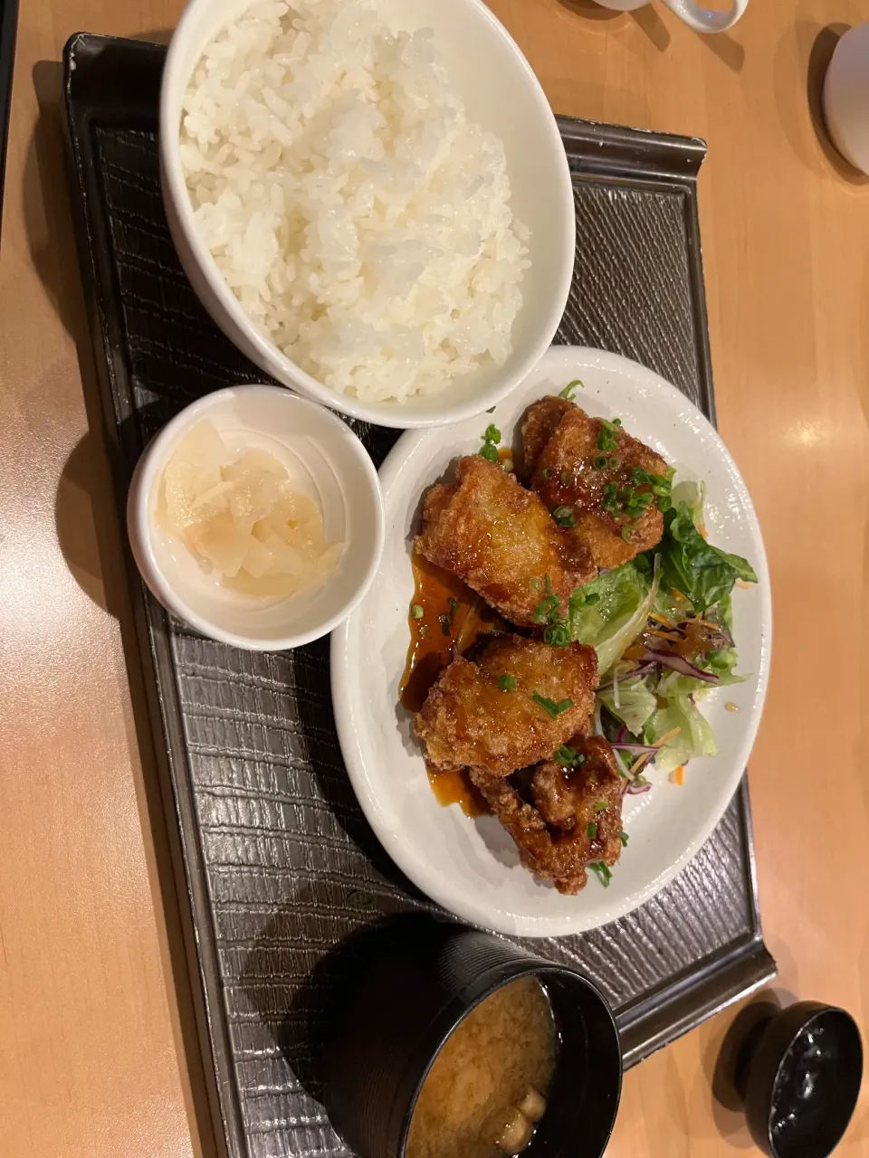 ガストでから好しの甘辛唐揚げ定食✨|モモ&ハーブmama🐰🐹🐢🐠❤️さん