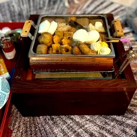 Snapdishの料理写真:窓を開けて 火鉢で  おでん  はじめました🍢|💍ごはん🍚さん