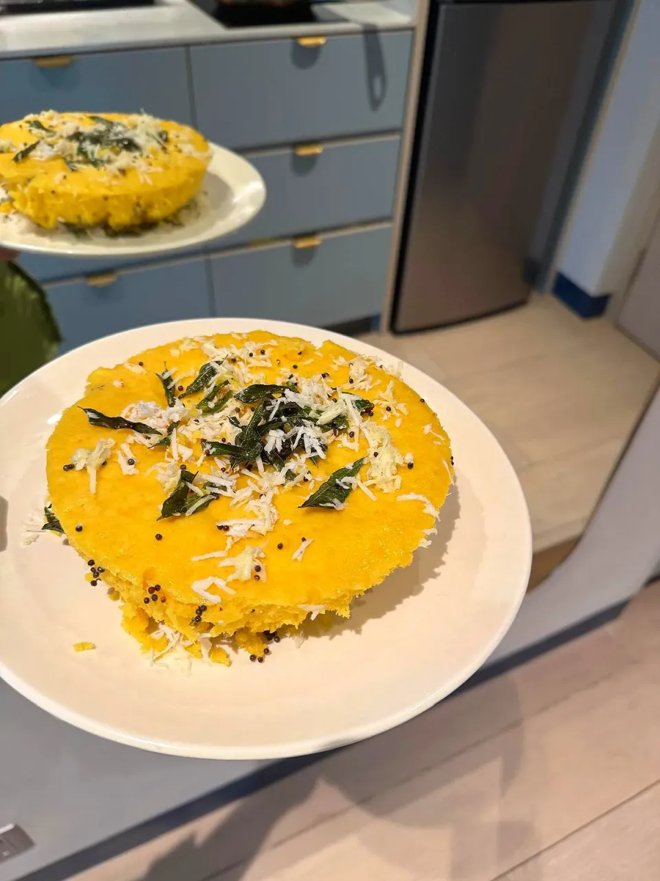 Snapdishの料理写真:khaman Dhokla|AN72さん