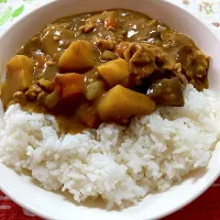 Snapdishの料理写真:🍛カレーライス🍛|KAORUNSHEEPさん