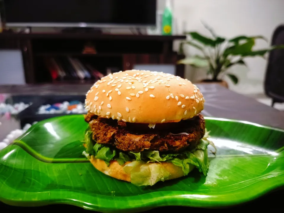 healthy kala chana burger|Pratikhya Mohantyさん