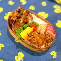 Snapdishの料理写真:鶏の照り焼き弁当