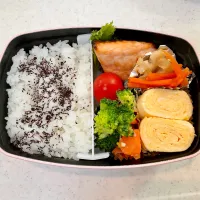 Snapdishの料理写真:幕の内弁当（きんぴら）|あめふくらさん