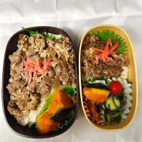 Snapdishの料理写真:父、娘弁当|みみみさん