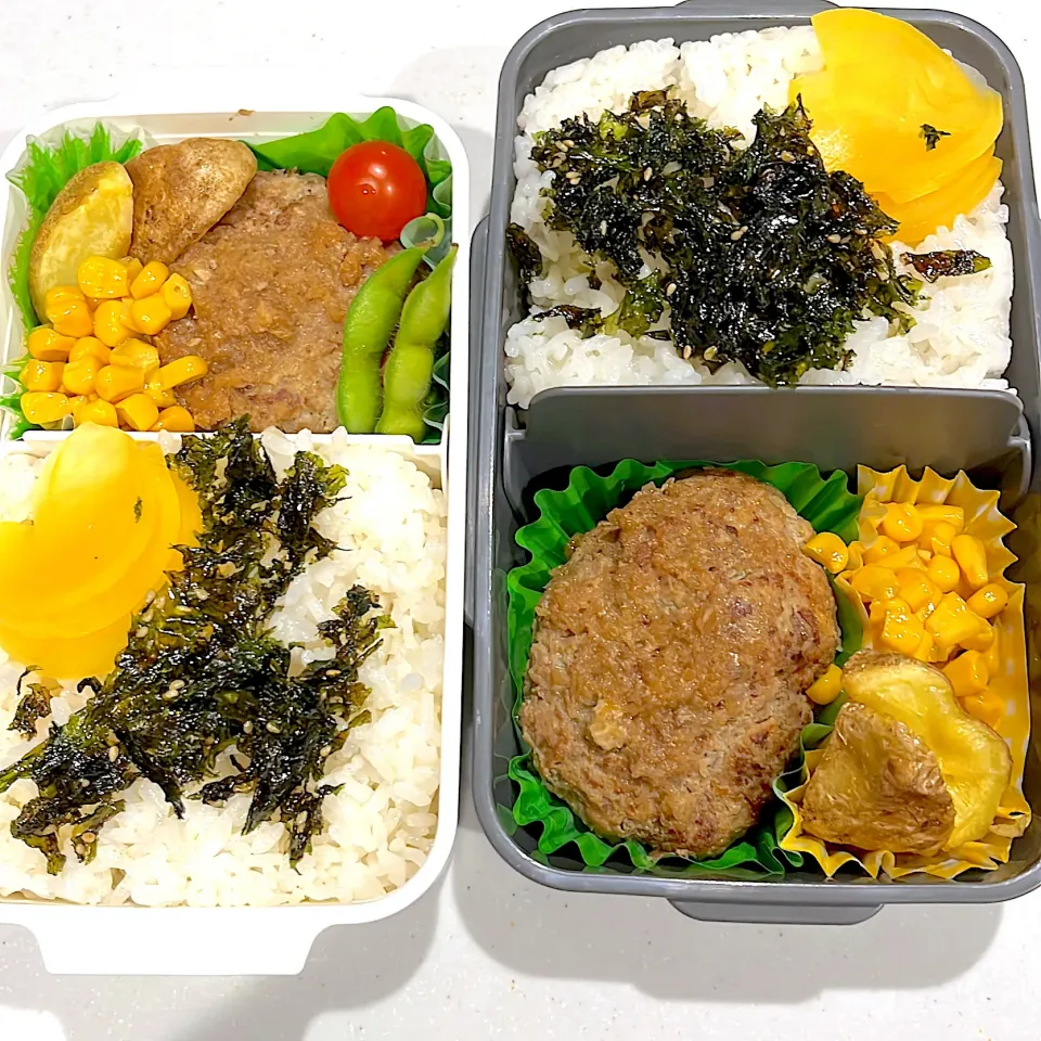 娘と息子のお弁当🍱|megさん