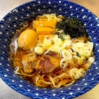 Snapdishの料理写真:比内地鶏醤油ラーメン|Hiropanさん