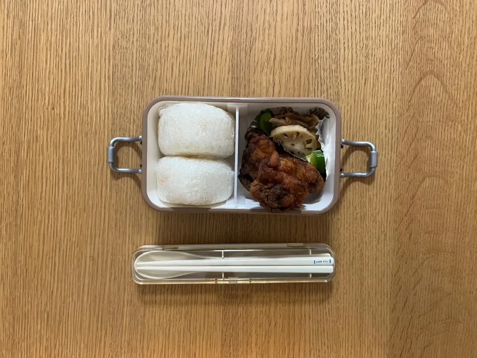 Snapdishの料理写真:おにぎり弁当|まゆぽんさん