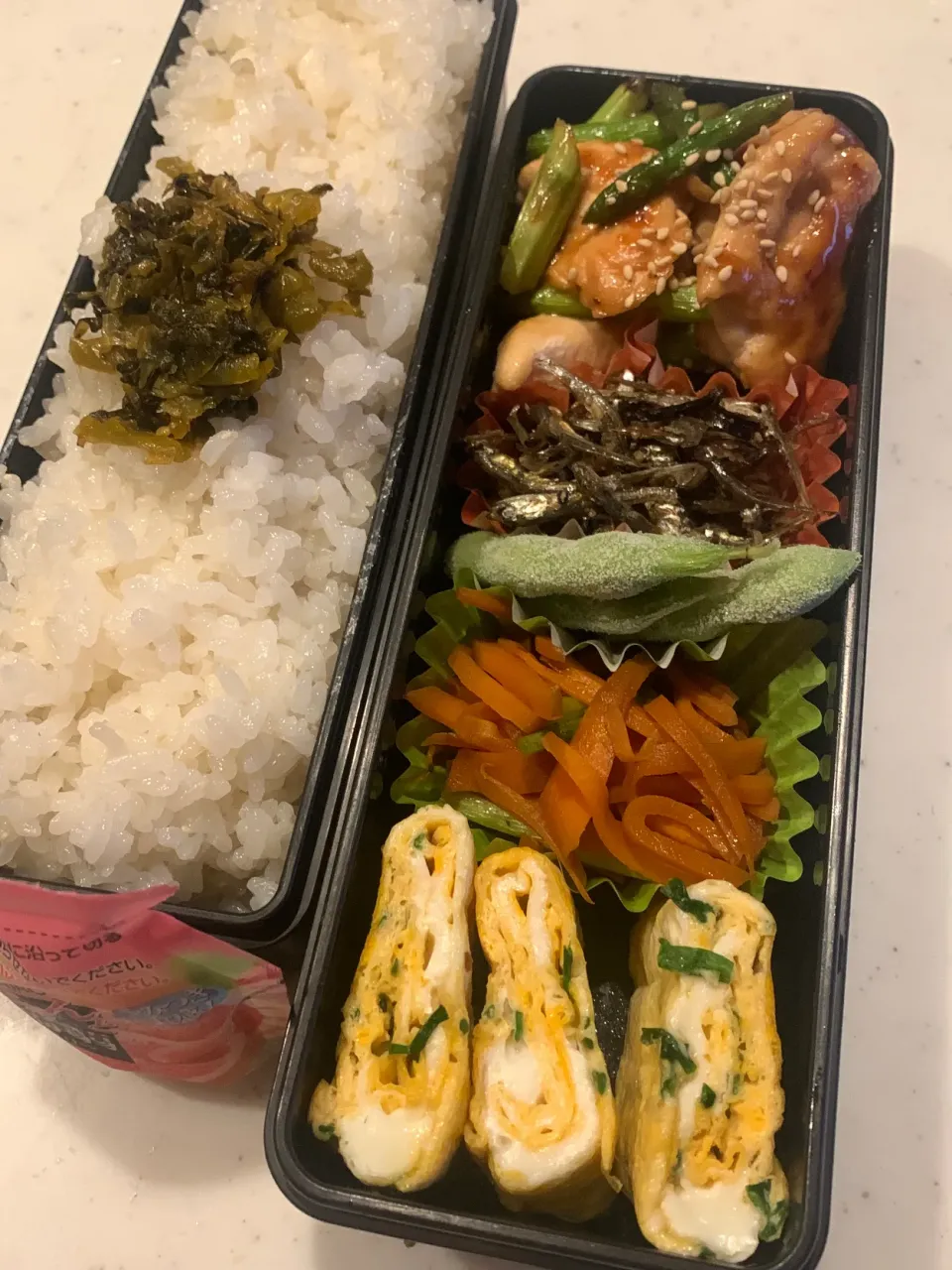 Snapdishの料理写真:11/6 高校生息子のお弁当|ちととんさん