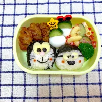 Snapdishの料理写真:どらえもん弁当🍙|erikaさん