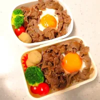 Snapdishの料理写真:息子＆夫弁当_20241106|Wakaさん