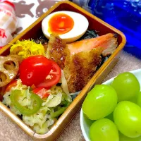 Snapdishの料理写真:今日はワタシ弁🍱💕|桃実さん