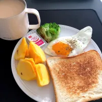 Snapdishの料理写真:7:52 朝ごはん🍳| へれ子さん