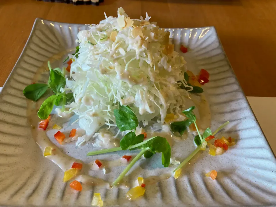 太宰府の連歌屋珈琲で開運ランチ♡サラダ|さくたえさん